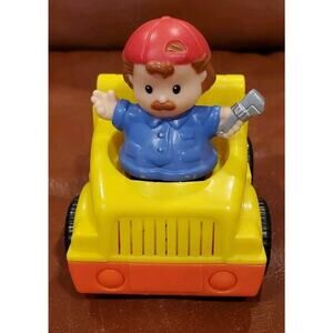 2005 Fisher-Price Little People Wrecking Truck Wrecker With Sounds Works